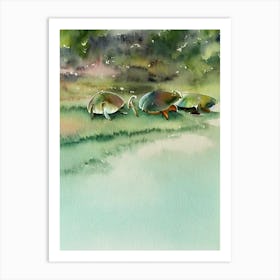 Stone Crab II Storybook Watercolour Art Print