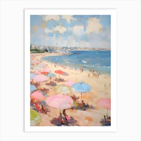 Summer'S Day At The Beach Art Print