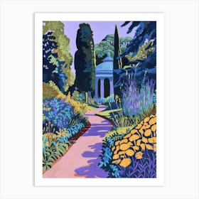 Brockwell Park London Parks Garden 4 Painting Art Print