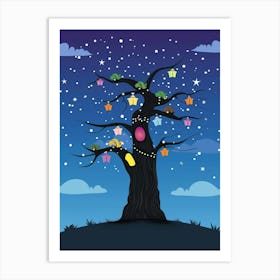 Christmas Tree 14 Art Print