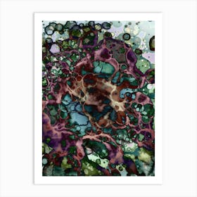 Alcohol Ink Abstraction 5 Art Print