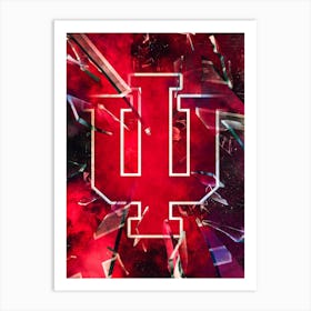 Indiana Hoosiers 1 Art Print