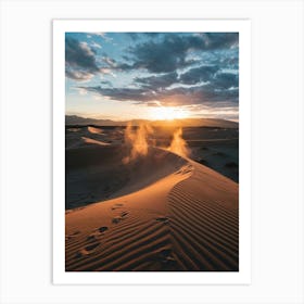 Sunrise In Death Valley National Park 1 Poster