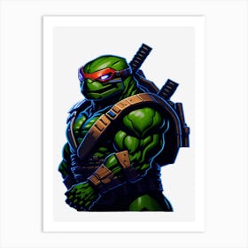 Teenage Mutant Ninja Turtles 4 Art Print