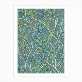 Eucalyptus tree Vintage Botanical Art Print