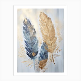 Feathers Canvas Print Art Print