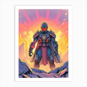 Cyborg 1 Art Print