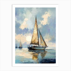 Sailing Boat Travel Art Print