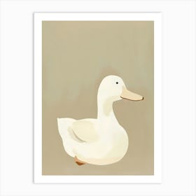 Cute Duck 1 Art Print