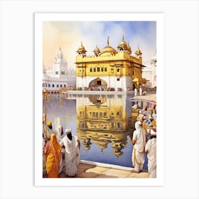 Golden Temple Art Print