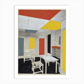 Colour Solution, Theo Van Doesburg Art Print