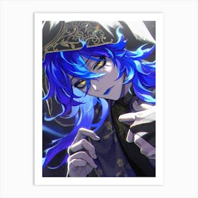 Anime, Anime Character, Anime Character Art Print