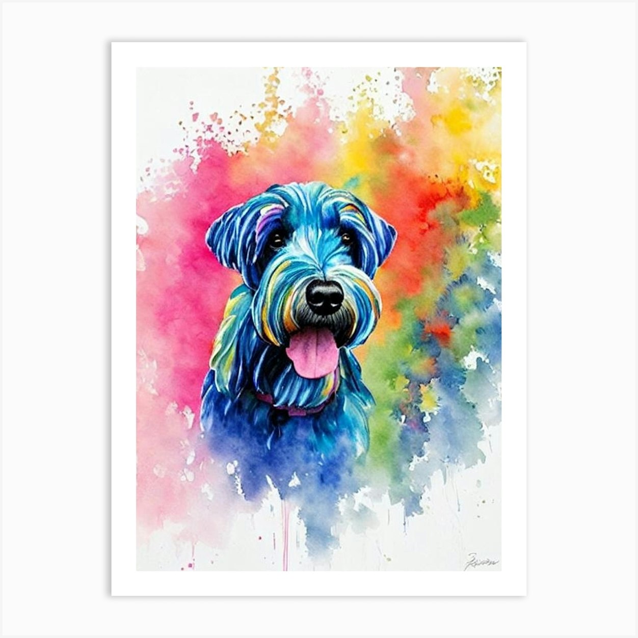 Kerry Blue Terrier Phone Case Wallet Kerry Blue Terrier Phone Case Wallet