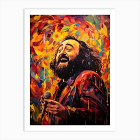 Pavarotti (2) Art Print