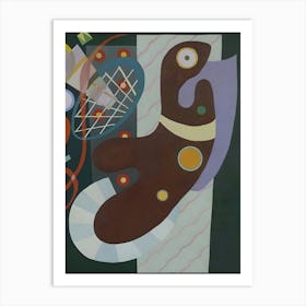 Wassily Kandinsky The Tennis Player Art Print