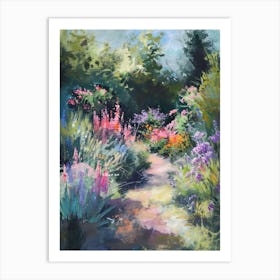  Floral Garden English Oasis 1 Art Print