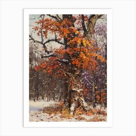 Winter Scene Art Print