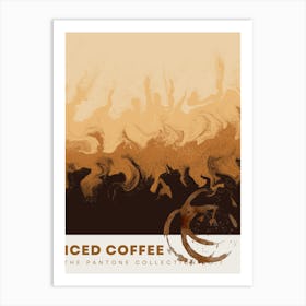 Iced Coffee Art Print