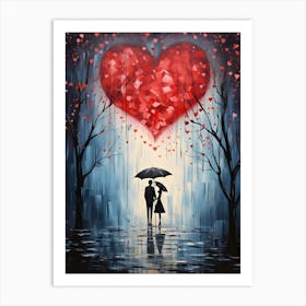 Love Rain 8 Art Print