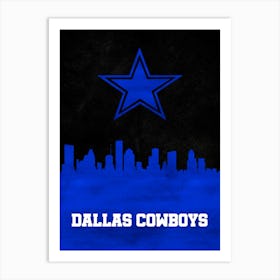 Dallas Cowboys 3 Art Print