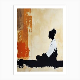 Zen Buddha Art Print