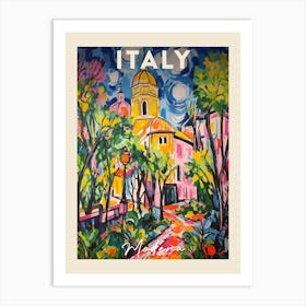 Modena Italy 2 Fauvist Painting Travel Poster Art Print