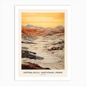 Vatnajkull National Park Iceland 1 Poster Art Print