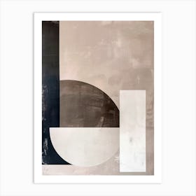 Sand Swept Dreams Minimalist Style Art Print