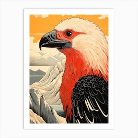 Bird Illustration California Condor 3 Art Print
