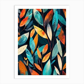 Autumn Leaves 77 Art Print