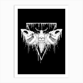 Satanic Moth Art Print