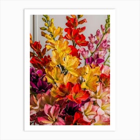 Bouquet Of Flowers 3 Art Print