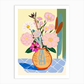 Flowers In A Vase 18 Art Print