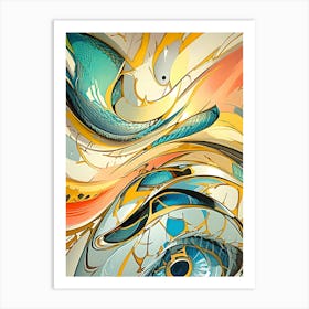 Abstract Painting 16 Art Print