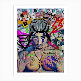 Pop Art Tupac Art Print