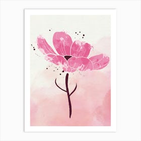 Pink Flower Art Print