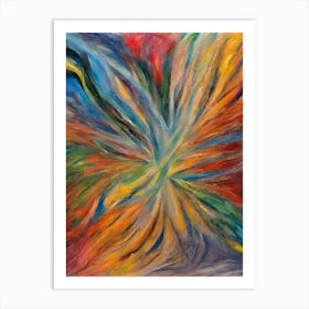 Colors Everywhere Art Print