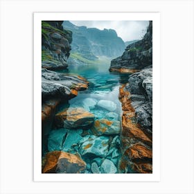 Fjords Of Norway 8 Art Print