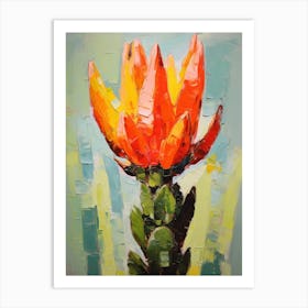 Cactus Painting Bishops 1 Art Print