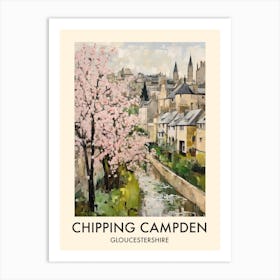 Chipping Campden (Gloucestershire) Painting 3 Travel Poster Art Print