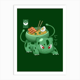 Bulba Ramen Art Print