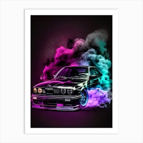 Bmw E30 Art Print