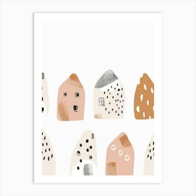 Houses 1 Art Print