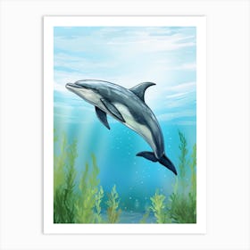 Atlantic Dolphin 1 Art Print