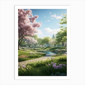 Cherry Blossoms 22 Art Print