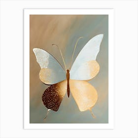 Glass Butterfly Art Print