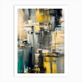 Abstract Painting One Art Print