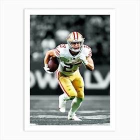 Christian Mccaffrey Of The San Francisco 49ers Art Print