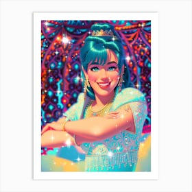 Jeanie Princess Art Print