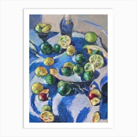 Finger Lime 1 Classic Fruit Art Print